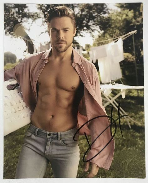 Men In Boxers, Weekend Aesthetic, Dance Gavin Dance, Derek Hough, Hologram Stickers, Dancing With The Stars, 8x10 Photo, Celebrities Male, For Life