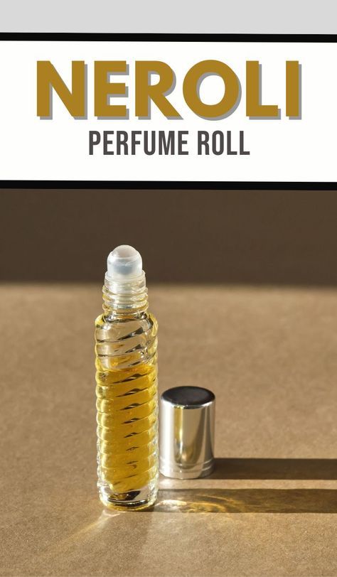 Create your own luxurious scent with this DIY Neroli Perfume Roll-On! 🌸 Made with natural ingredients like fractionated coconut oil and neroli essential oil, this personalized perfume will leave you smelling divine. Follow our easy recipe and enjoy the benefits of homemade fragrances. #DIYBeauty #NaturalPerfume #PerfumeRollOn Diy Roll On Perfume, Homemade Fragrance, Personalized Perfume, Neroli Essential Oil, Perfume Recipes, Roll On Perfume, Perfume Making, Natural Perfume, Diy Essential Oils