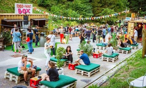 Garden Event, Community Spaces, City Pop, Social Design, Pop Up Market, Community Space, Pop Up Event, Summer Refreshments, Outdoor Event