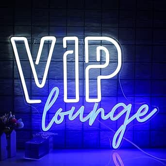 Wanxing VIP Lounge Neon Signs for Wall Decor LED Neon Light for Room Decor VIP Light up Sign with USB Powered for Home Decor,Ho Led Room Lighting, Nightclub Design, Neon Wall Signs, Vip Lounge, Vip Room, Lounge Lighting, Light Up Signs, Centre Commercial, Future Apartment