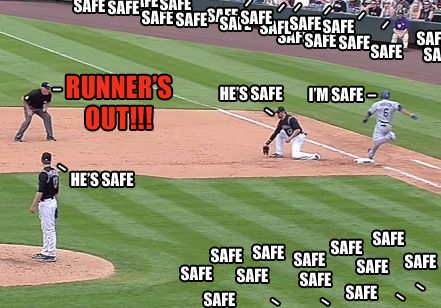 @Umpires everywhere 😂 Baseball Jokes, Funny Softball Quotes, 24 Tattoo, Softball Memes, Baseball Memes, Sports Quotes Softball, Softball Cheers, Softball Funny, Softball Problems