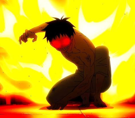 Fire Force Aesthetic, Shinra Kusakabe Wallpaper, Shinra Wallpaper, Fire Force Shinra, Yellow Anime, Shinra Kusakabe, Desen Anime, Image Nature, Fire Force