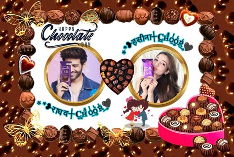 Happy Chocolate Day, Biker Tattoos, Romantic Photoshoot, Chocolate Day, Couple Dp, Basic Mehndi Designs, Cute Couple Cartoon, Girly Images