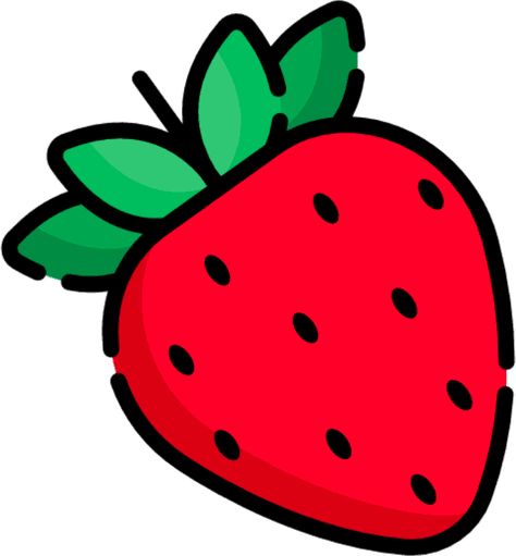 How To Draw A Strawberry In (9) Easy Steps For Kids Easy Fruits Drawing For Kids, Fruit Drawings Easy, Fruits Drawing Easy, Fruits Drawing For Kids, Easy Fruit Drawing, Draw A Strawberry, Food Drawing Easy, Drawing Strawberry, Cute Pictures To Draw