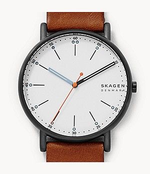 Leather Watches For Men, Brown Leather Watch, Black Leather Watch, Mens Watches Leather, Skagen, Men's Watches, Black Friday Shopping, Watches Jewelry, Staple Pieces