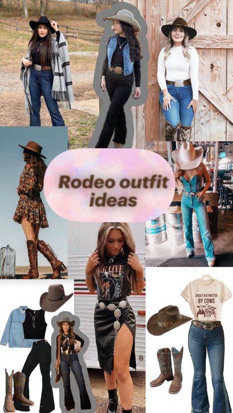 For girls night out or western theme party #western #cowgirltheme #inspo #momsnightout #rodeo Rodeo Outfit Ideas, 18th Birthday Outfit, Rodeo Outfit, Moms' Night Out, Rodeo Party, Western Theme Party, Rodeo Outfits, Cowboy Party, Girl Themes