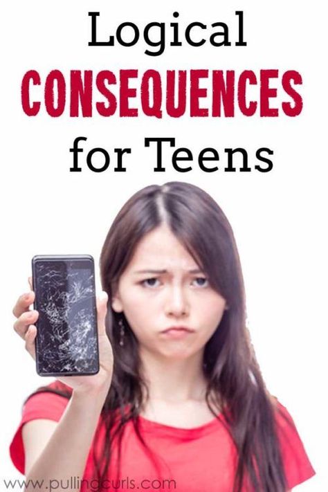 Consequences for teens | Love and Logic | Logical Consequences, creative, ideas, teenagers, for Moms! Consequences For Teens, Logical Consequences, Raising Teenagers, Love And Logic, Parenting Preteens, Teaching Lessons, Parenting Teenagers, Parenting Help, Teen Love