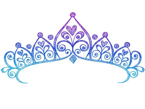 Sketchy Princess Tiara Crown Notebook Doodles Stock Vector - Illustration of border, crown: 11832995 Tiara Drawing, Princess Crown Tattoos, Tiara Tattoo, Tattoo Painting, Crown Drawing, Notebook Doodles, Princess Tattoo, Crown Tattoo, Princess Drawings