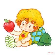 Apple Dumpling Strawberry Shortcake, Turtle Cartoon, Apple Dumpling, Apple Blossom Flower, Strawberry Shortcakes, Strawberry Shortcake Cartoon, Anime Bebe, Short Cake, Strawberry Shortcake Characters