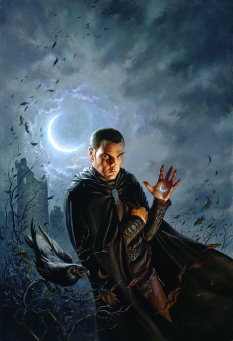 Crescents — The Art of Todd Lockwood Todd Lockwood, Science Fiction Artwork, Sf Art, Science Fiction Illustration, Creature Artwork, Human Male, D&d Dungeons And Dragons, Dungeon Master, Fantasy Illustration