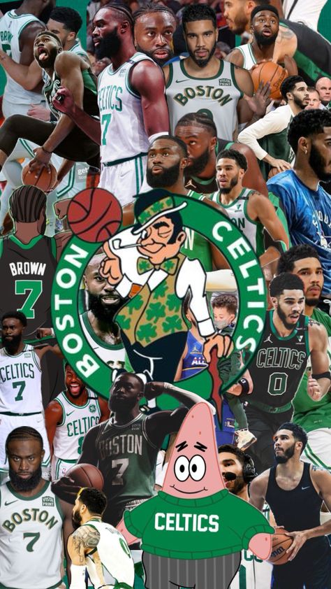 #celtics #allstars #jaylenbrown #7 #jaysontatum #0 #allstarchampionship #east #basketball #mvp #wallpaper #sports Celtics Wallpaper, Best Nba Players, Celtic Green, Rap Wallpaper, Jayson Tatum, Cool Wallpapers For Phones, Larry Bird, Nba Champions, Nba Players