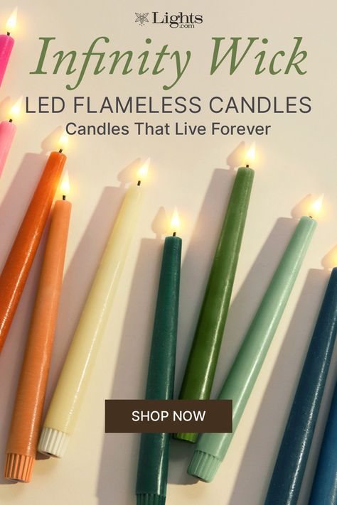 Our collection of flameless candles offers the warm ambiance of traditional candles but without the inconvenience of open flame and messy wax drippings. Flameless Candle Ideas, Diy Flameless Candles, Flameless Candles Decorating Ideas, Battery Candles, Traditional Candles, Flameless Candles, Candle Lamp, Candle Collection, Candle Shapes