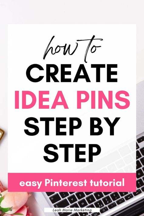 how to create Pinterest Idea Pins How To Create An Idea Pin On Pinterest, Pinterest Tutorial, Hormonal Breakouts, Learn Pinterest, Pin Ideas, Old Garage, Pinterest App, Pinterest Traffic, Get More Followers