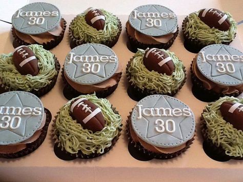 Rugby Cupcakes Ideas, Rugby Cake Topper Printable, Springbok Rugby Birthday Party Ideas, Rugby Cupcakes, Rugby Cupcake Toppers, Springbok Rugby Cake, Rugby Cake Topper, Cupcake Cake Designs, Farm Shop