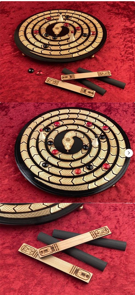 Ancient Board Games, Egyptian Games, Diy Travel Games, Egyptian Snake, Ancient Games, Snake God, Spiral Form, Old Kingdom, Old Board Games