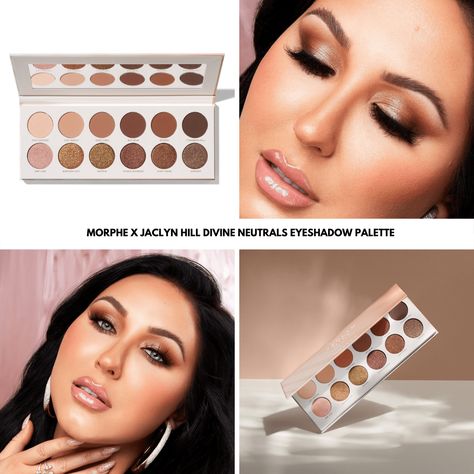 Jaclyn Hill Divine Neutrals Palette Looks, Morphe X Jaclyn Hill Divine Neutrals Eyeshadow Palette Looks, Jaclyn Hill Neutral Palette Looks, Divine Neutrals Palette Looks, Jaclyn Hill Divine Neutrals Looks, Jaclyn Hill Palette Looks, Jaclyn Hill Makeup Tutorials, Morphe Jaclyn Hill Palette, Eyeshadow Palette Looks