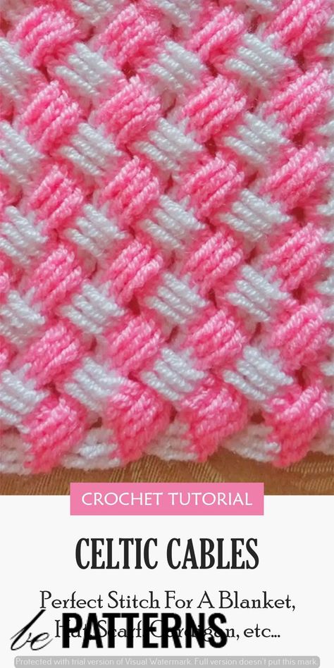 Chic Throws: Fashionable Crochet Blanket Pattern For Beginners Tunisian Crochet Patterns, Tunisian Crochet Stitches, Crochet Needlework, Crochet Stitches For Blankets, Crochet Stitches Free, Easy Crochet Stitches, Crochet Stitches For Beginners, Crochet Cross, Blanket Patterns