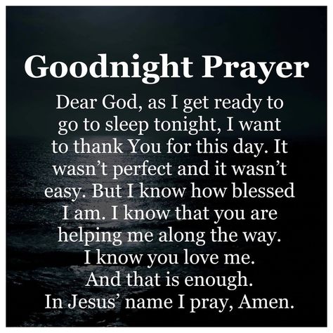 Goodnight Prayer, List Icon, Prayer Before Sleep, Sleep Prayer, Nighttime Prayer, Goodnight Quotes Inspirational, Prayer Pictures, Good Night Prayer Quotes, Personal Thoughts