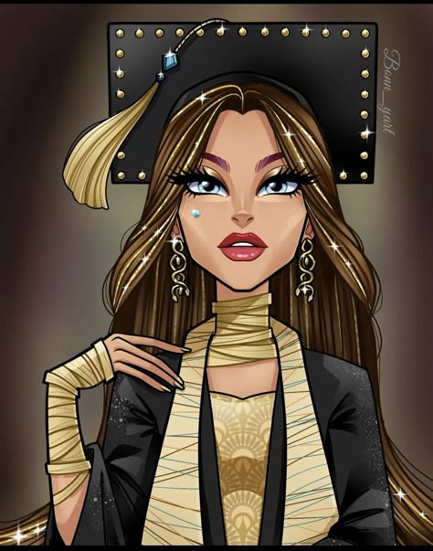 Monster High Graduation, Monster H, Random Fanart, Vibrant Aesthetic, High Characters, Arte Monster High, Monster High Pictures, Moster High, Catty Noir