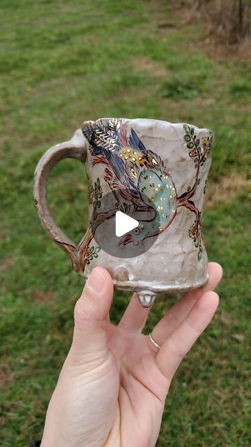 378 likes, 48 comments - elmclay on January 30, 2023: "Favorite mug from the most recent batch, featuring awkward hand positions Handbuilt, hand painte..." Ceramics Cups, Hand Positions, Clay Pottery, Mug Shots, Ceramic Cups, Stoneware, Mug, Hand Painted, Ceramics