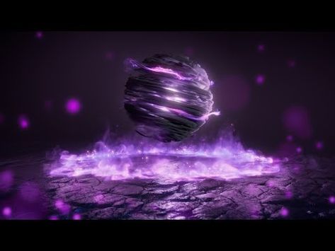 (79) Magic Energy Orb | Purple - YouTube Vfx Gif, Purple Youtube, Magic Orb, Purple Orb, Powers Art, Magic Energy, Super Powers Art, Black Magic, The Purple