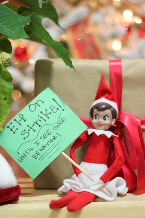 When your kids are bad! Elf On The Shelf For When Kids Are Bad, What To Do With Elf When Kids Are Bad, Elf On The Shelf Ideas For Kids Being Bad, Elf On The Shelf Kids Being Bad, Elf On The Shelf Ideas To Make Kids Behave, Note From Elf When Kids Are Bad, Elf On The Shelf Bad Kids, Elf On Shelf When Kids Are Bad, Elf When Kids Are Bad