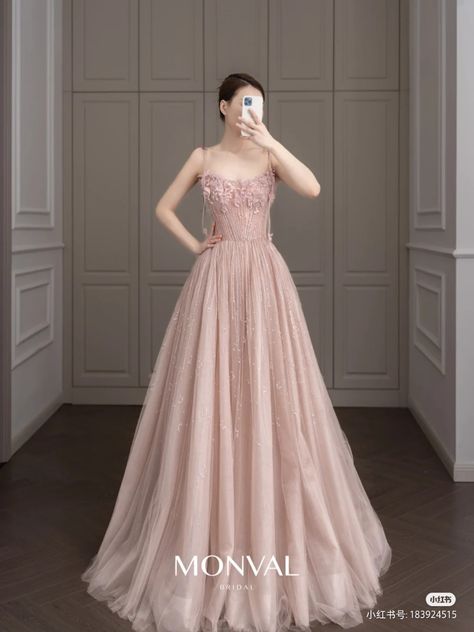 Recital Gown, Hollywood Glam Dress, Blush Pink Prom Dress, Farewell Dresses, Debut Dresses, Wedding Guest Dresses Long, Prom Dresses Long Pink, Beautiful Long Dresses, Pink Wedding Dresses