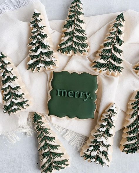 Bouge Cookie Co on Instagram: “Merry Christmas Eve Eve! My husband and I were up until 1am last night wrapping all the gifts, watching our favorite movie (The Santa…” Merry Christmas Eve Eve, Royal Icing Christmas Cookies, Christmas Eve Eve, Cute Christmas Cookies, Christmas Plaques, Christmas Baking Recipes, Winter Cookie, Ornament Cookies, Tree Cookies