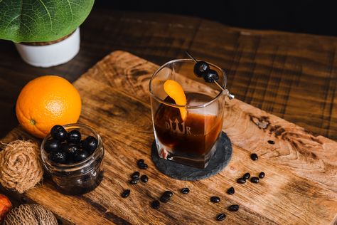 An award-winning 80-proof coffee-infused bourbon. Give it a try today! #steepedsinfully #coffeebourbon #coffee #cocktail Coffee Infused Bourbon, Infused Bourbon, Hot Coffee Drinks, Classic Old Fashioned, Old Fashion Cocktail Recipe, Bourbon Recipes, Bourbon Cocktail, Orange Bitters, Best Bourbons