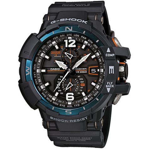 G-SHOCK GWA1100-2A Casio G Shock Frogman, G Shock Frogman, Triple G, G Shock Men, Casio G Shock Watches, Casio Vintage, Solar Watch, Aviator Watch, G Shock Watches