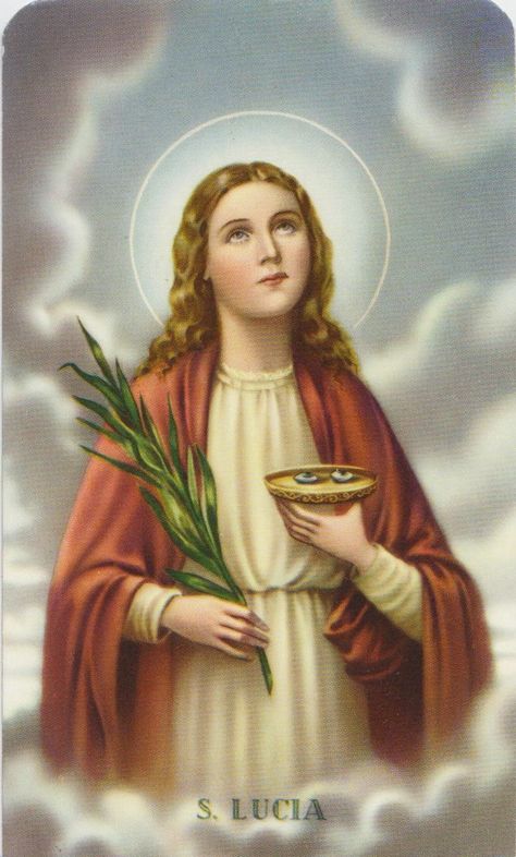 Catholic Core, Hera Goddess, St Lucy, Saint Lucy, Catholic Pictures, Catholic Images, All Saints Day, Goddess Artwork, Santa Lucia