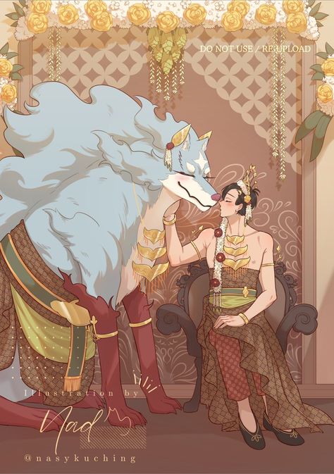 Medieval Indonesian fashion Mpreg Anime, Aesthetic Profile Picture Cartoon Soft, Art Manga, Manga Collection, Anime Wolf, Art Anime, Manga Anime One Piece, Mythical Creatures Art, Cute Pokemon