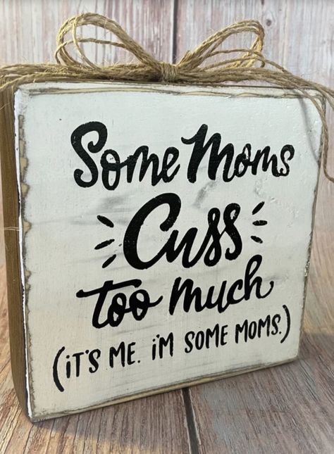 Mom Signs, Diy Crafts To Sell On Etsy, Fall Wood Crafts, Homemade Signs, Decor Business, Signs For Mom, Rustic Wooden Shelves, Mothers Day Signs, Wooden Signs Diy