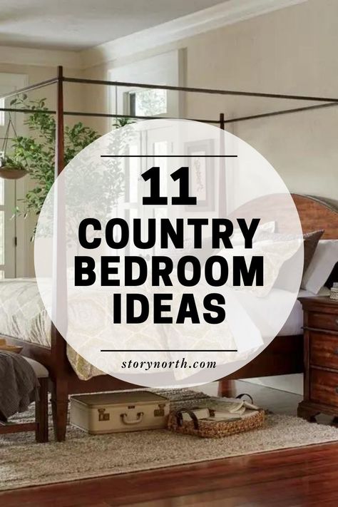 Save this pin for 11 inspiring country bedroom ideas that will give your home a traditional charm. Discover how to create a cozy and inviting space with these decor tips. #CountryBedroom #HomeDecorIdeas #TraditionalLook Primitive Country Bedrooms, Modern Country Bedrooms, Country Bedroom Ideas, Primitive French Country, Country House Bedroom, Country Bedrooms, Country Bedroom Decor, Country Style Bedroom, Bedroom Drawing