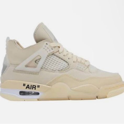 Brand New Never Worn Quick Sale Hurry! Jordan 4 Off White, Pink Jordans, Jordan 4’s, Retro Trainers, Jordan Retro 4, White Jordans, Jordan 4s, Jordan 4 Retro, Womens Jordans