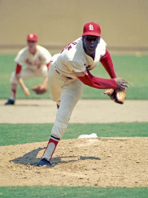 Bob Gibson, Cardinals Game, Justin Verlander, St Louis Cardinals Baseball, Baseball Art, Baseball Photos, Cardinals Baseball, The Outfield, Pro Sports