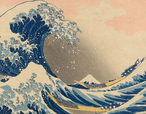 Japanese Wood Block Art, Hokusai Great Wave, Thomas Gainsborough, Carl Larsson, The Great, Japanese Waves, The Great Wave, Marine Art, Katsushika Hokusai