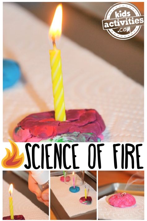 The Science of Fire for Kids | Kids Activities Blog Fire Experiments For Kids, Fire Preschool Activities, Fire Activities, Pictures Of Kids, Fire Kids, Wild Fire, Community Helpers, Stem Challenges, One Candle