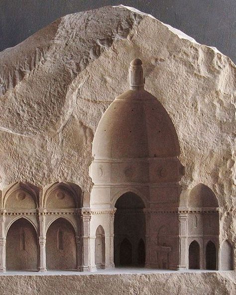 Carved Architecture, Carving Architecture, Stone Carving Sculpture, Tracing Art, Stone Buildings, Conceptual Sketches, Architectural Sculpture, Sacred Architecture, Stone Architecture