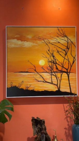 2.7K views · 8.8K reactions | Golden Hour Magic - Peaceful Art

#art #painting #artoftheday #reels #artisticvibes #reelsinstagram #artlovers #paintinginspiration #goldenhour #peaceful #réel | Brushless Studio | Relaxing Nation · Peaceful Peaceful Art, Peace Art, Golden Hour, Painting Inspiration, Art Day, Art Art, Art Painting, Paintings, Art