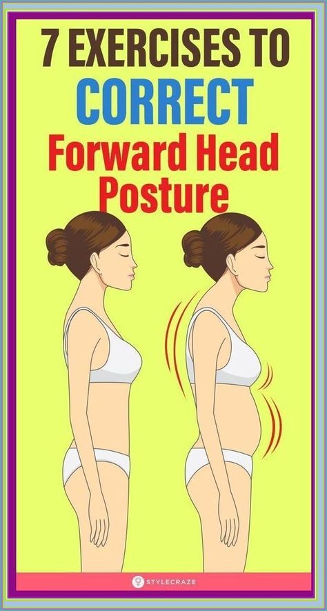 Dowager's Hump, Forward Head Posture Exercises, Neck Hump, Neck And Shoulder Muscles, Forward Head Posture, Back Stretches For Pain, How To Stop Snoring, Posture Exercises, Body Posture