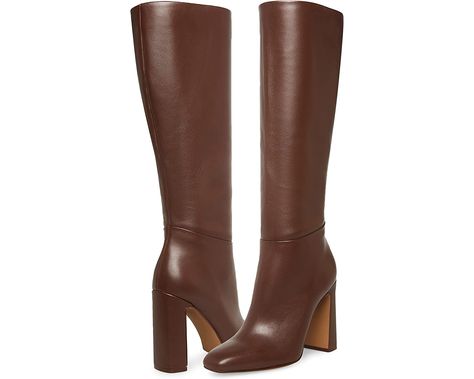 Steve Madden Ally Boot | Zappos.com Fall Heels, Brown Knee High Boots, Steve Madden Boots, Fancy Shoes, Down South, Fall Shoes, Brown Leather Boots, Crazy Shoes, Sneaker Heels