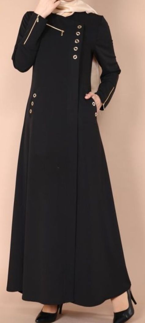 Coat Style Abaya Designs, Abaya For College Students, Modern Abaya Designs, Naqab Design, Trendy Abaya Designs, Muslim Fashion Dress Modern, Cap Men Fashion, Stylish Abaya, Toddler Sun Dress