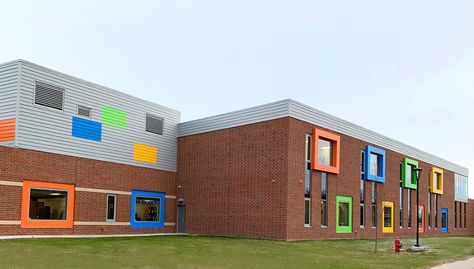 Elementary School Building Design, Collaborative Learning Spaces, College Building, School Buildings, Classroom Interior, School Building Design, Preschool Decor, School Site, School Plan