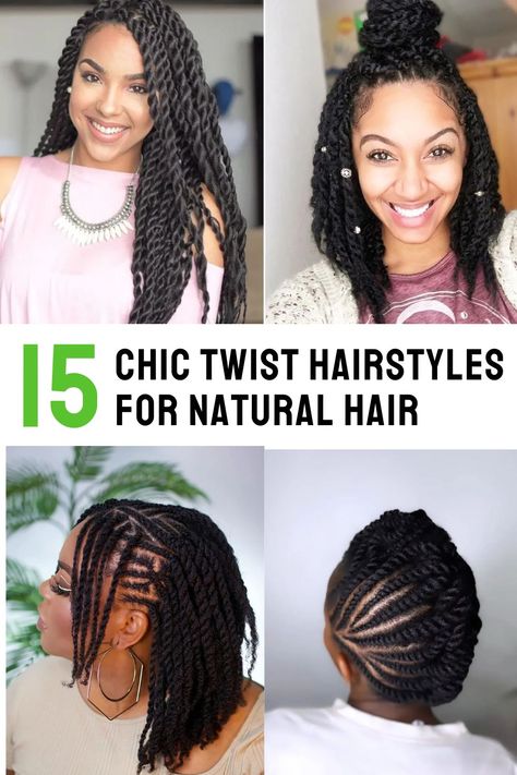 Elegant Mini Twist Hairstyles, Marley Twists Hairstyles Ideas, Mini Twists Natural Hair Styles, Marley Hair Hairstyles, Twist Hairstyles For Natural Hair, Twist Outs On Natural Hair, Short Marley Twists, Two Strand Twist Updo, Natural Hair Flat Twist