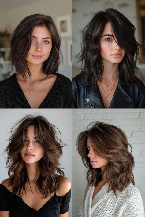 Hair Cuts For Postpartum, Top Haircuts For Women 2024, Hair Trends 2024 Haircuts Women, 2024 Haircut, Haircuts For Medium Length Hair, Hair 2024, Peinados Fáciles Para Cabello Corto, Haircuts For Medium Hair, Trending Haircuts