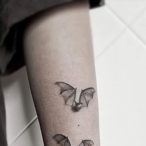 Small Bats Tattoo, Bats Tattoo, Tattoo Black, Lady M, December 17, Tattoo On, Bat, Tattoos, On Instagram