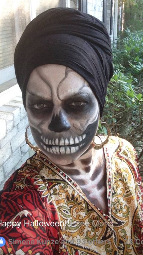 Voodoo Priestess … Diy Scary Face Makeup, Voodoo Witch Doctor Makeup Men, Voodoo Queen Makeup, Voodoo Priestess Makeup, Witch Doctor Makeup, Voodoo Witch Costume, Voodoo Queen Costume, Voodoo Priestess Costume, Voodoo Makeup