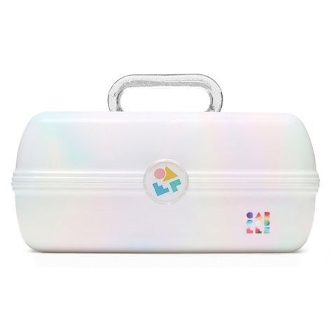 PRICES MAY VARY. CABOODLES ON-THE-GO GIRL COSMETIC CASE: You’ve got places to be and things to do. Conquer the chaos with a Caboodles On-The-Go Girl Makeup Case! Inspired by the tackle box, this iconic makeup organizer features a retro design and functional form. SPACIOUS STORAGE: At 8.0” x 12.83” x 5.94”, this case has room for all your glam essentials. The bottom has plenty of space for larger items like brushes, while the top contains a 3-compartment tray for additional items. SECURE AND PRAC Caboodles Organization, Care Pack, Girl Cases, Makeup Icons, Makeup Box, Easy Organization, Organiser Box, Makeup Organizer, Self Service