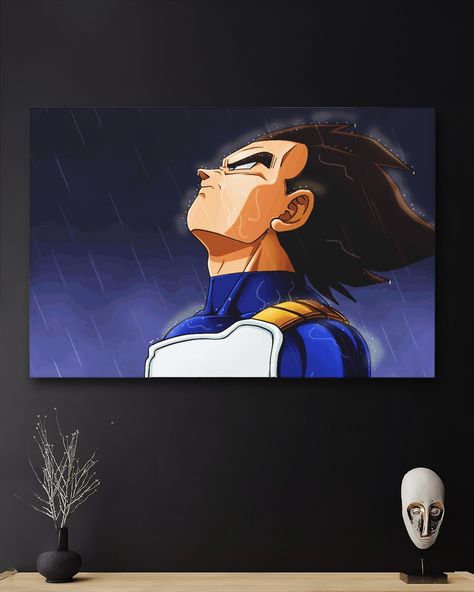 Vegeta Canvas, Dragon Ball Canvas, Ufc Poster, Anime Canvas Painting, Goku Anime, Forest Aesthetic, Photography Decor, Studio Ghibli Art, Ghibli Art